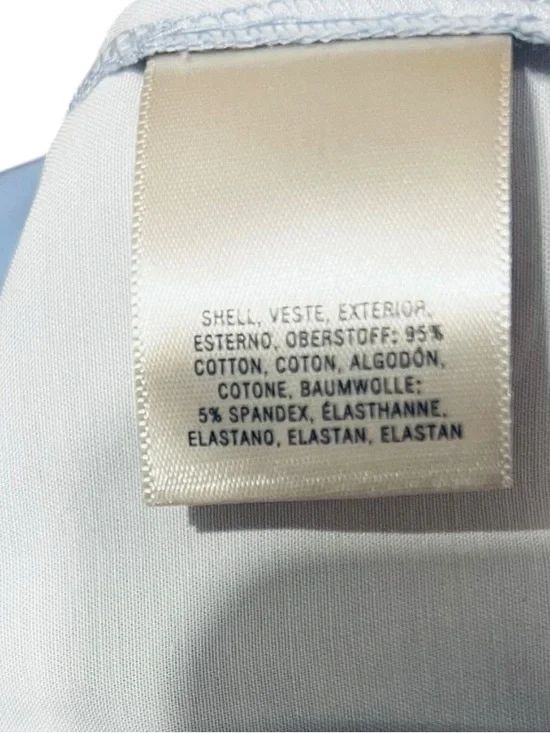 Anthropologie Maeve Orange Bough Citrus Print Sheath Midi Dress Blue Size 0 - Picture 5 of 7